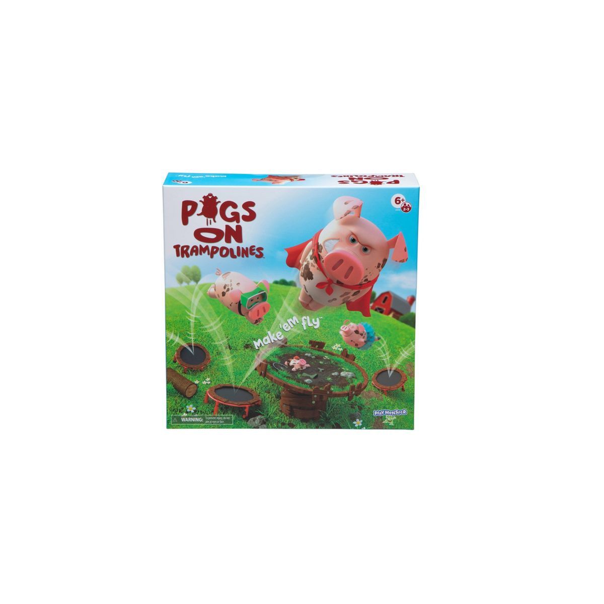 PlayMonster Pigs on Trampolines Board Game | Target