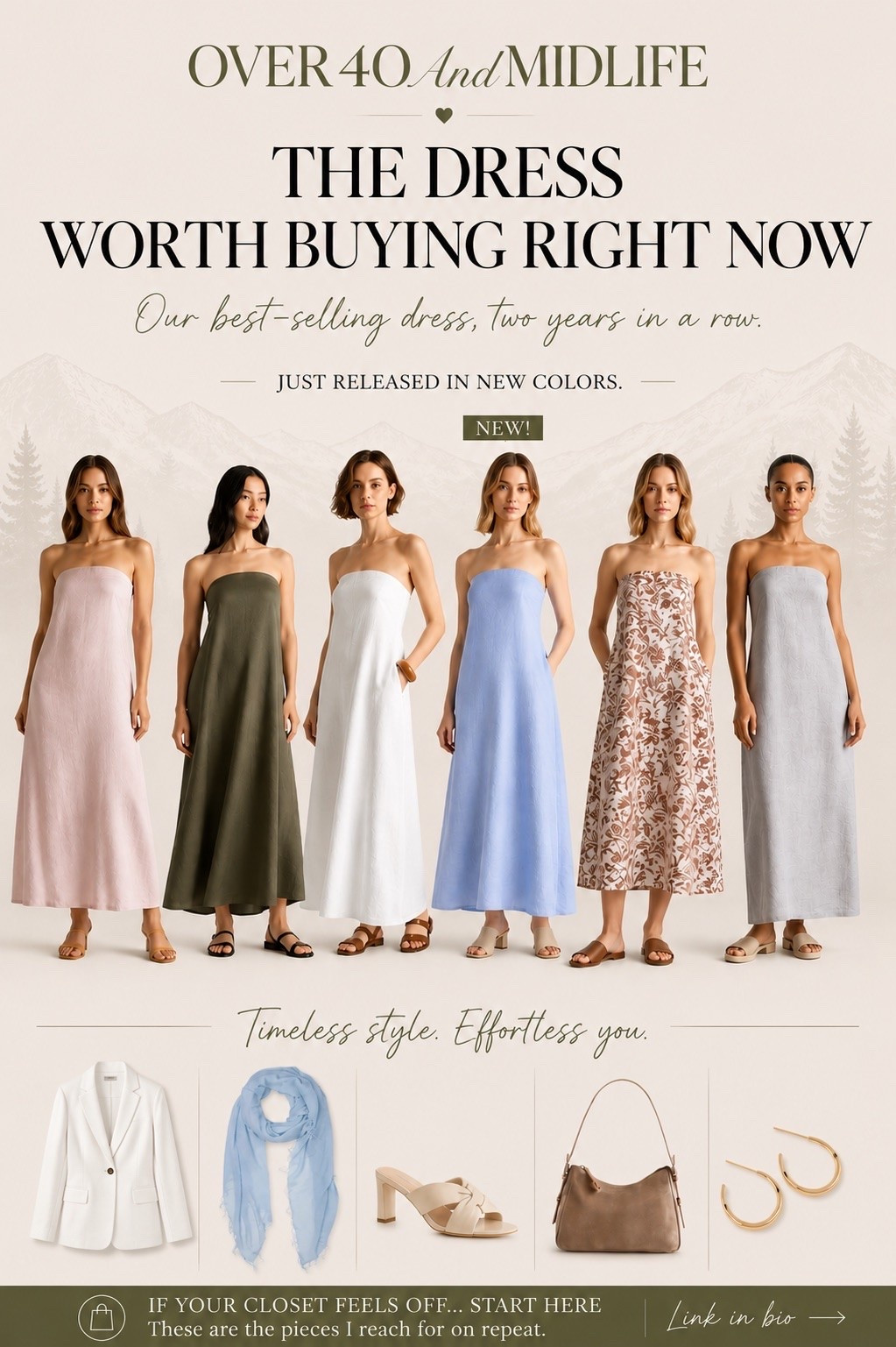 ✨Tap the bell, save and ❤️ for over 40 fashion, midlife style, midsize fashion and luxury looks for less. 

This is the dress I keep reaching for… and apparently so are all of you. 🤍

Two years later and it’s still one of my best-selling pieces because it just works.

✔️ Lightweight without clinging  
✔️ Skims instead of squeezes  
✔️ Easy to dress up or wear casually  
✔️ The kind of piece that makes getting dressed feel simple again

And the new colors are so good.

If your closet has felt frustrating lately, start here. This is one of those rare pieces that feels timeless, flattering, and effortless all at once.

👑"Helping you look good, feel good!" - Lindsey Denver

⬇️Sizing information:
I wear medium (size down if in between sizes.)

#LTKMidsize #LTKOver40 #LTKPlusSize

Comment SHOP below to receive a DM with the link to this post on my LTK ⬇ https://liketk.it/6bNSq ltkover40 ltkplussize ltkmidsize