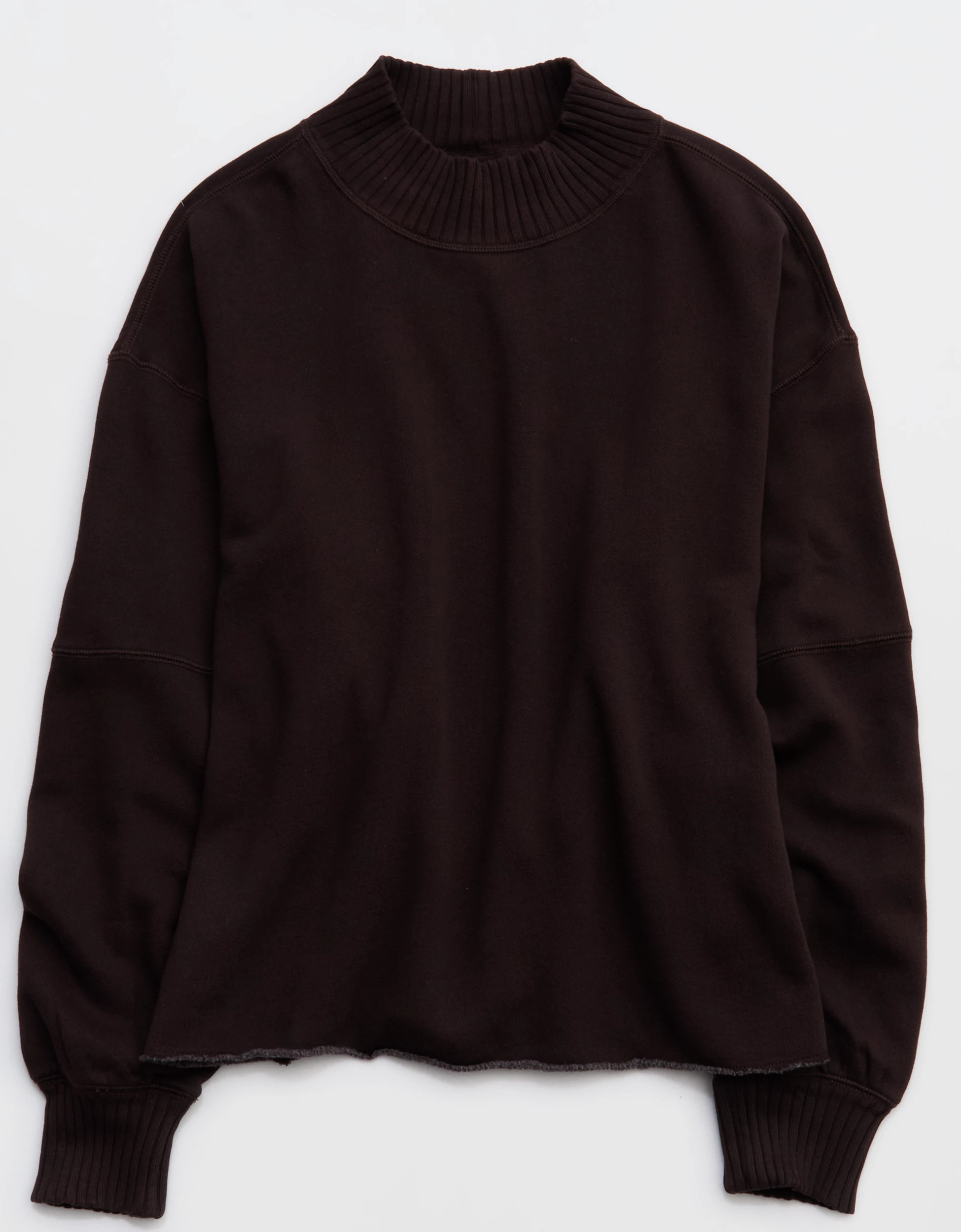 Aerie Layover Mockneck Sweatshirt | American Eagle Outfitters (US & CA)