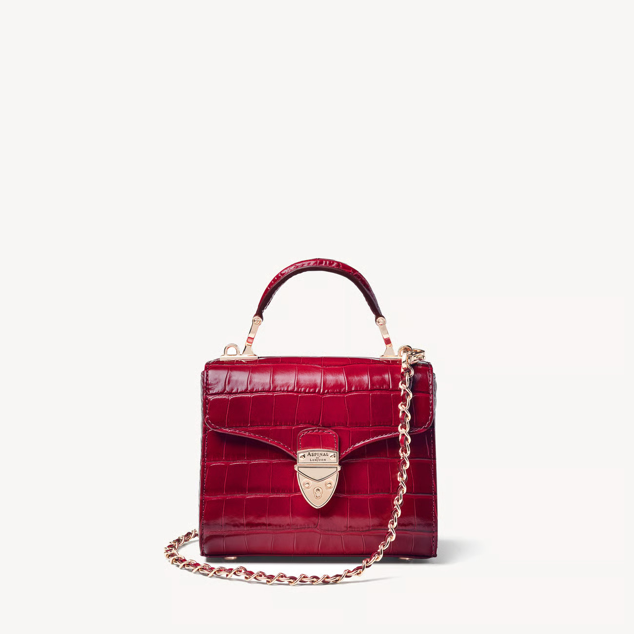 Mini Mayfair®

        
            
            Deep Shine Cherry Ombre Croc | Aspinal of London US