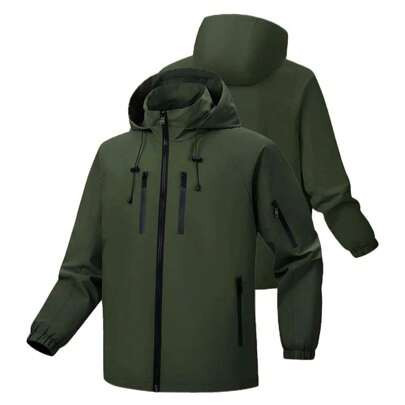 Men's Water-Resistant Windproof Jacket For Outdoor Sports And Leisure,For Spring And Autumn Annals | SHEIN