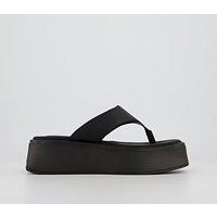 Vagabond Shoemakers Courtney Toe Thong 2 Sandals BLACK | OFFICE London (UK)
