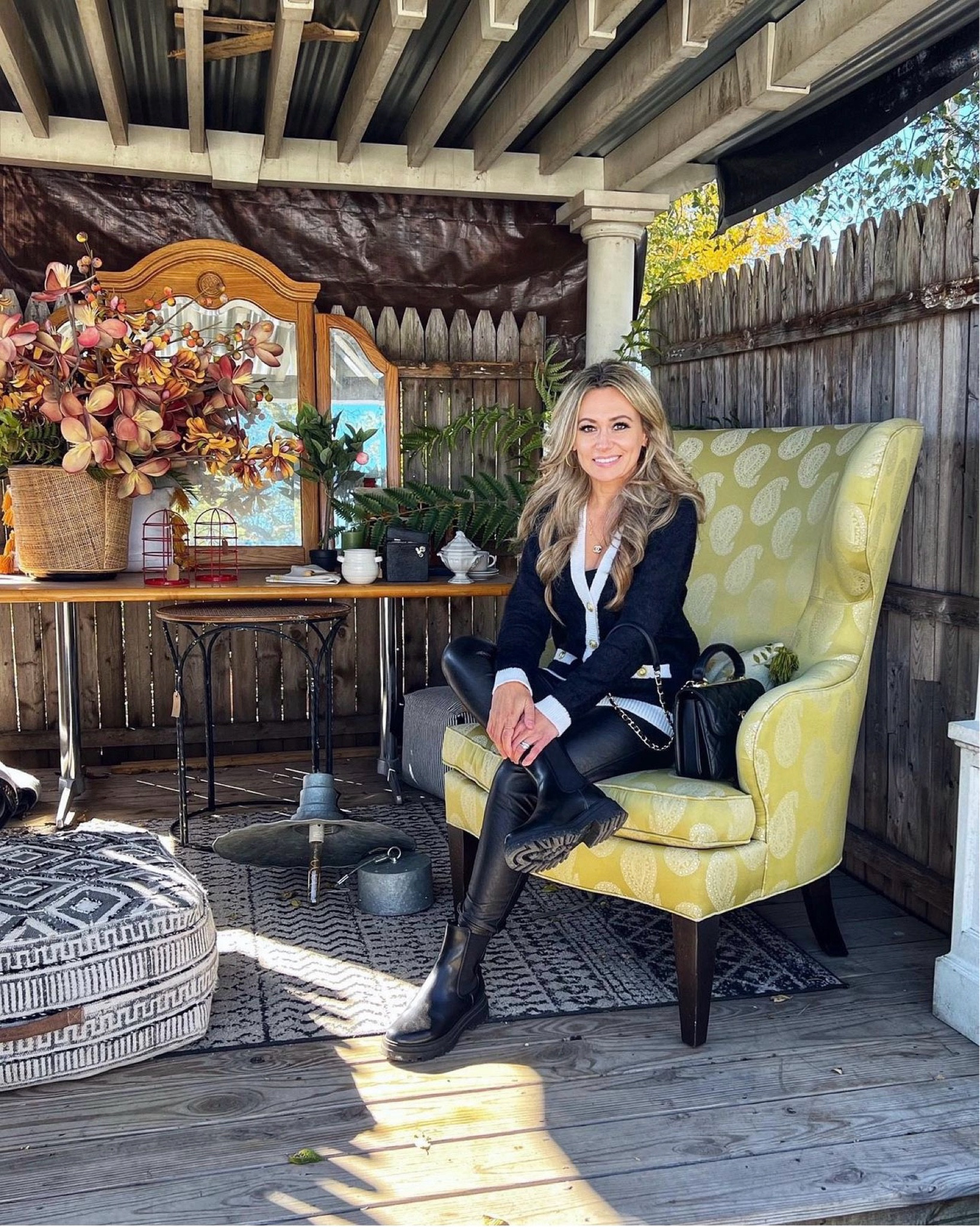 Sale alert! My faux leather pants are on sale! I’m in a size small for reference. Edgy look, faux leather, Chanel vibes

#LTKStyleTip #LTKSeasonal #LTKSaleAlert