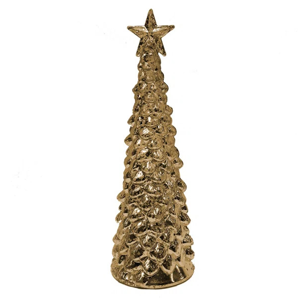 Lighted LED Tree with Timer Figurine | Wayfair North America