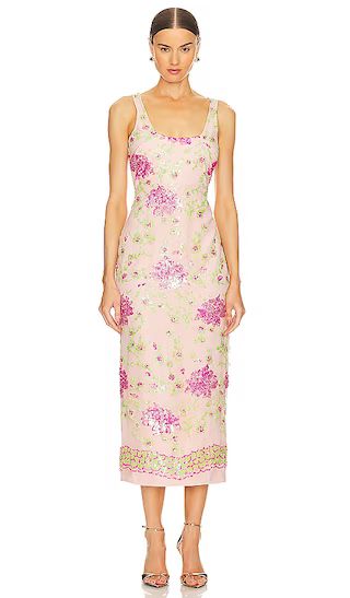 Clementina Dress in Rose Multi | Spring Wedding Guest Dress #LTKwedding #LTKparty  | Revolve Clothing (Global)