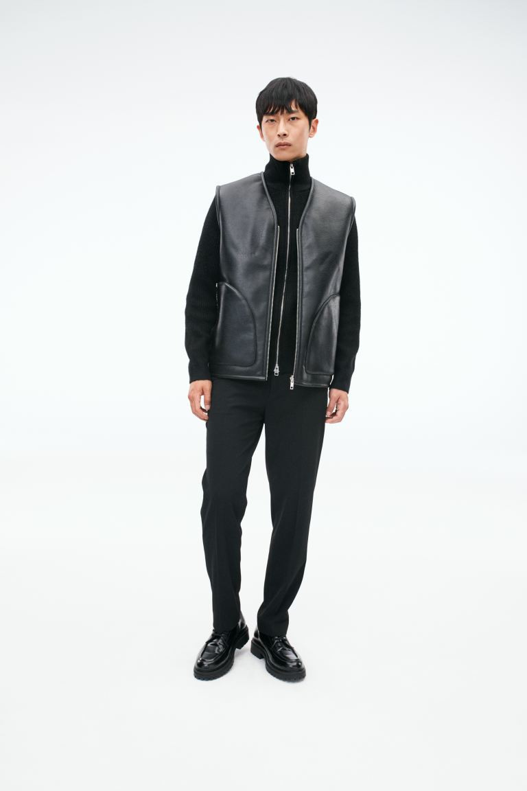 Regular Fit Twill Dress Pants - Black - Men | H&M US | H&M (US + CA)