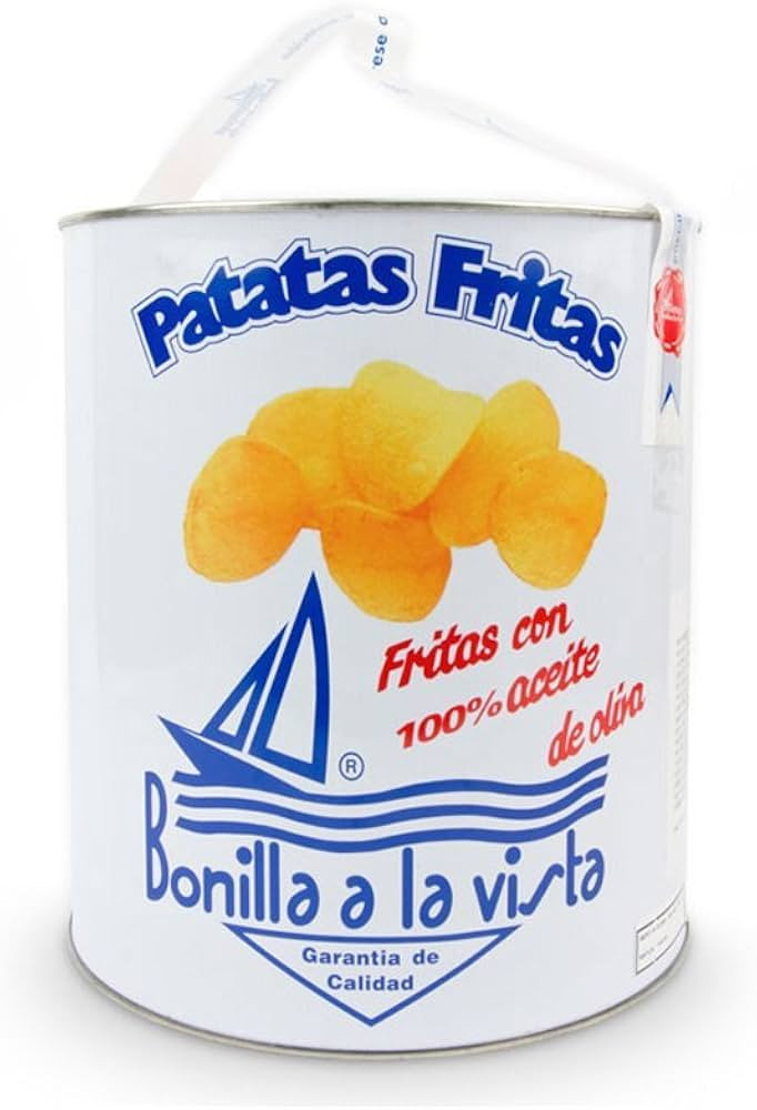 Bonilla a la Vista Snack Potato Chips Since 1932 Made in Spain, 500g | Amazon (US)