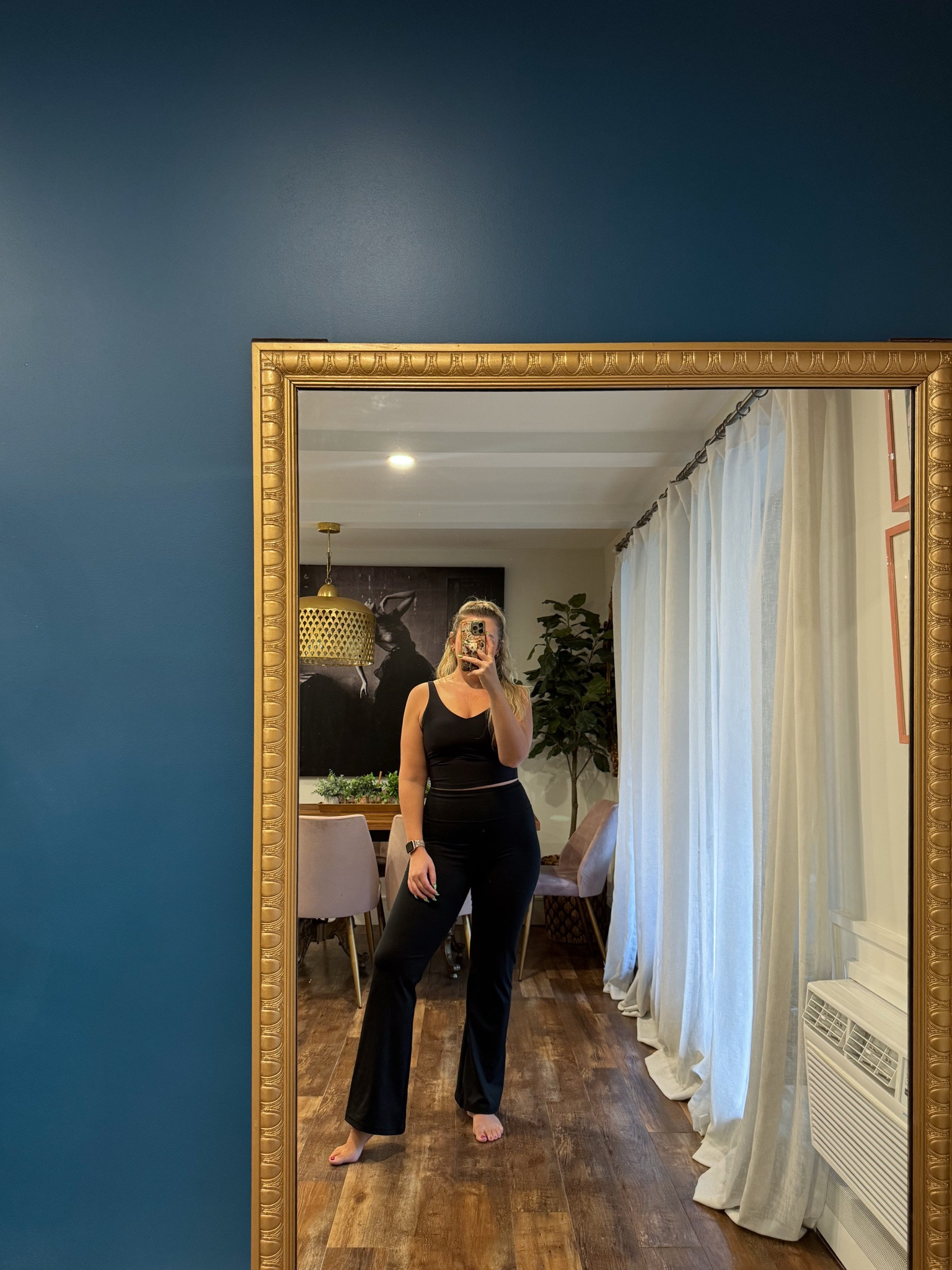 the BEST yoga pants! insanely comfortable, don't fall down. they check all the boxes! I'm wearing a large. 

 #LTKootd #LTKfitnessgoals #LTKActive