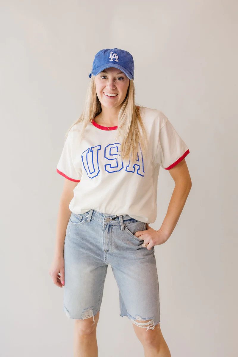 The USA Ringer Tee | Stockplace