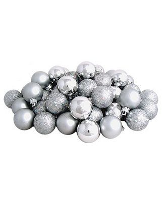 Splendor Shatterproof 4-Finish Christmas Ball Ornaments | Macys (US)