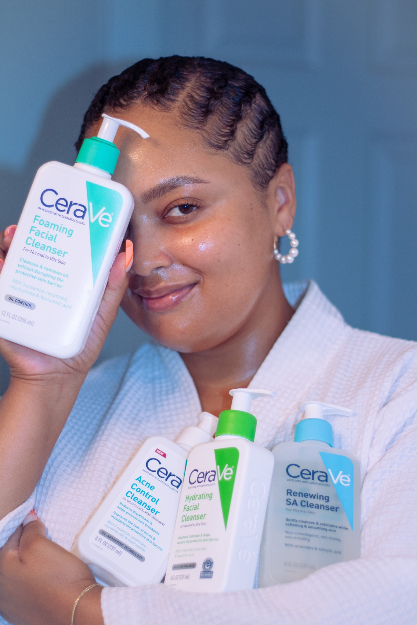 #AD • #CeraVePartner The BIGGEST mistake I made while cleansing was not cleansing long enough! The 60-second rule elevated my cleansing routine and allowed my skin to effectively reap the benefits of my cleanser 🫧 #CleanseLikeADerm

Whether you have oily, normal, sensitive, dry or acne-prone skin, @cerave has a cleanser for YOU 💦 that was #DevelopedWithDerms to help you establish and maintain healthy looking skin!

#CeraVe cleansers are affordable and available to shop at @target 🎯 #Target #TargetPartner 