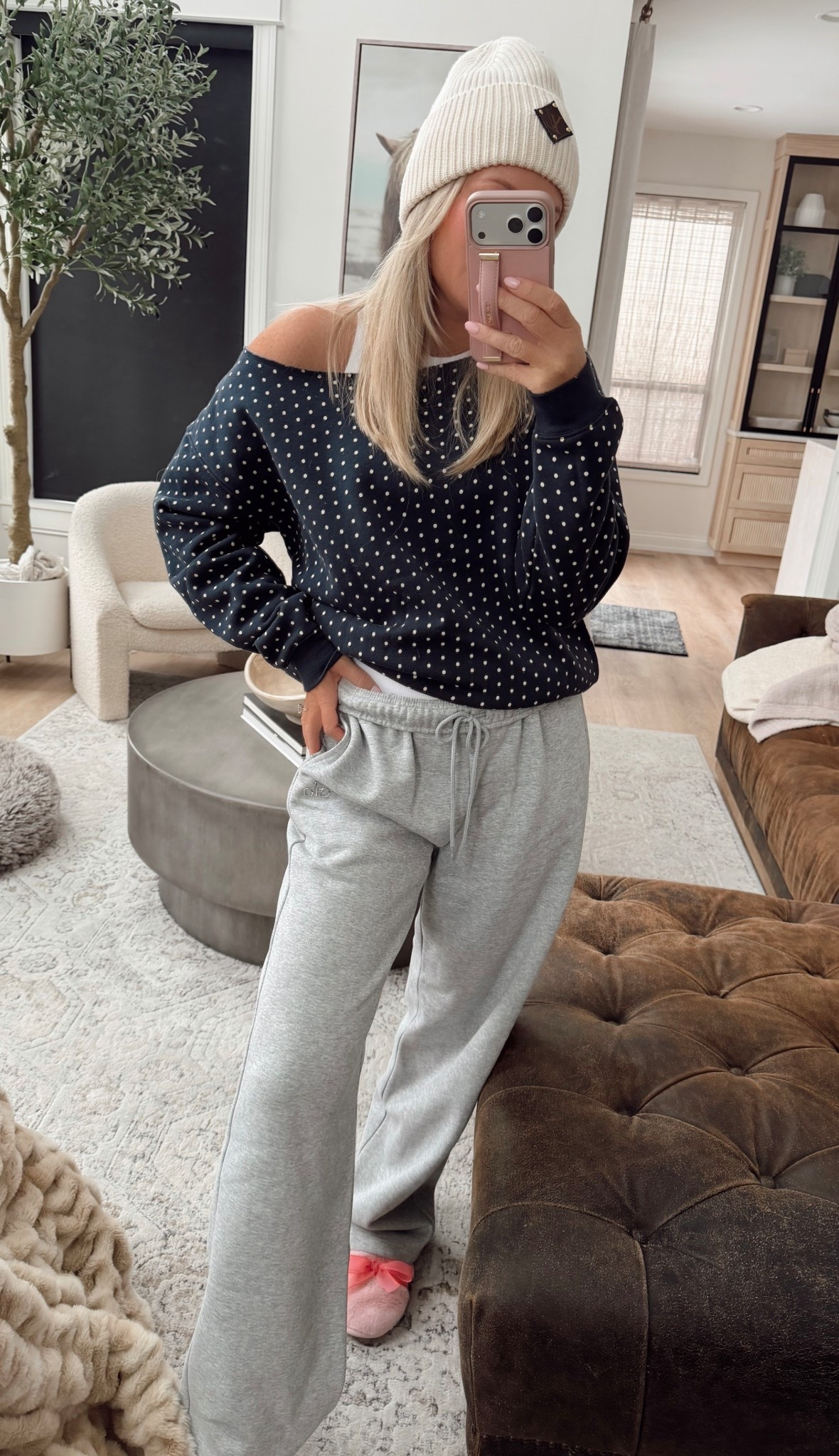 The cutest Target sweatshirt! I’m in small & it’s so cozy inside! Soft and love the Polk a dots! More prints🤍.




#LTKootd #LTKgrwm #LTKmomlife