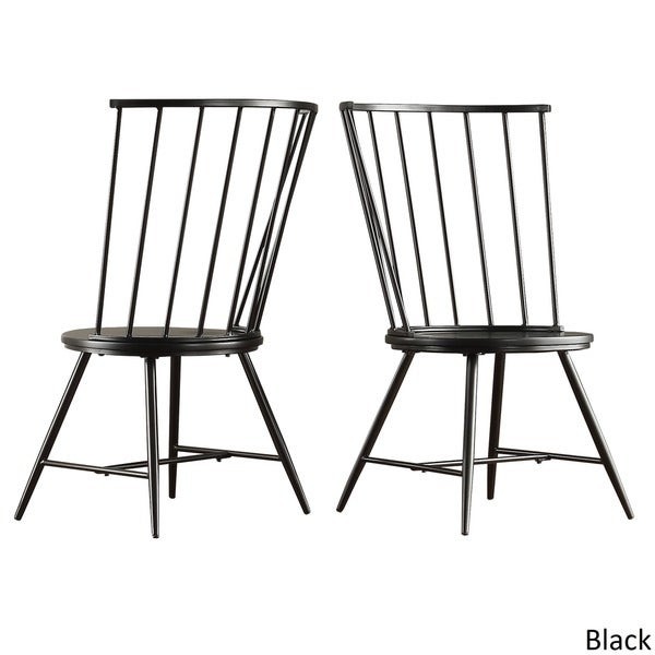 Truman High Back Windsor Classic Dining Chair (Set of 2) by iNSPIRE Q Modern | Bed Bath & Beyond