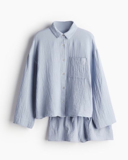 Light blue pajama set 

#LTKfindsunder50 #LTKSeasonal #LTKstyletip