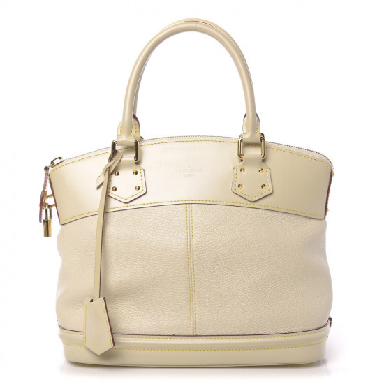 LOUIS VUITTON Suhali Lockit PM White | Fashionphile