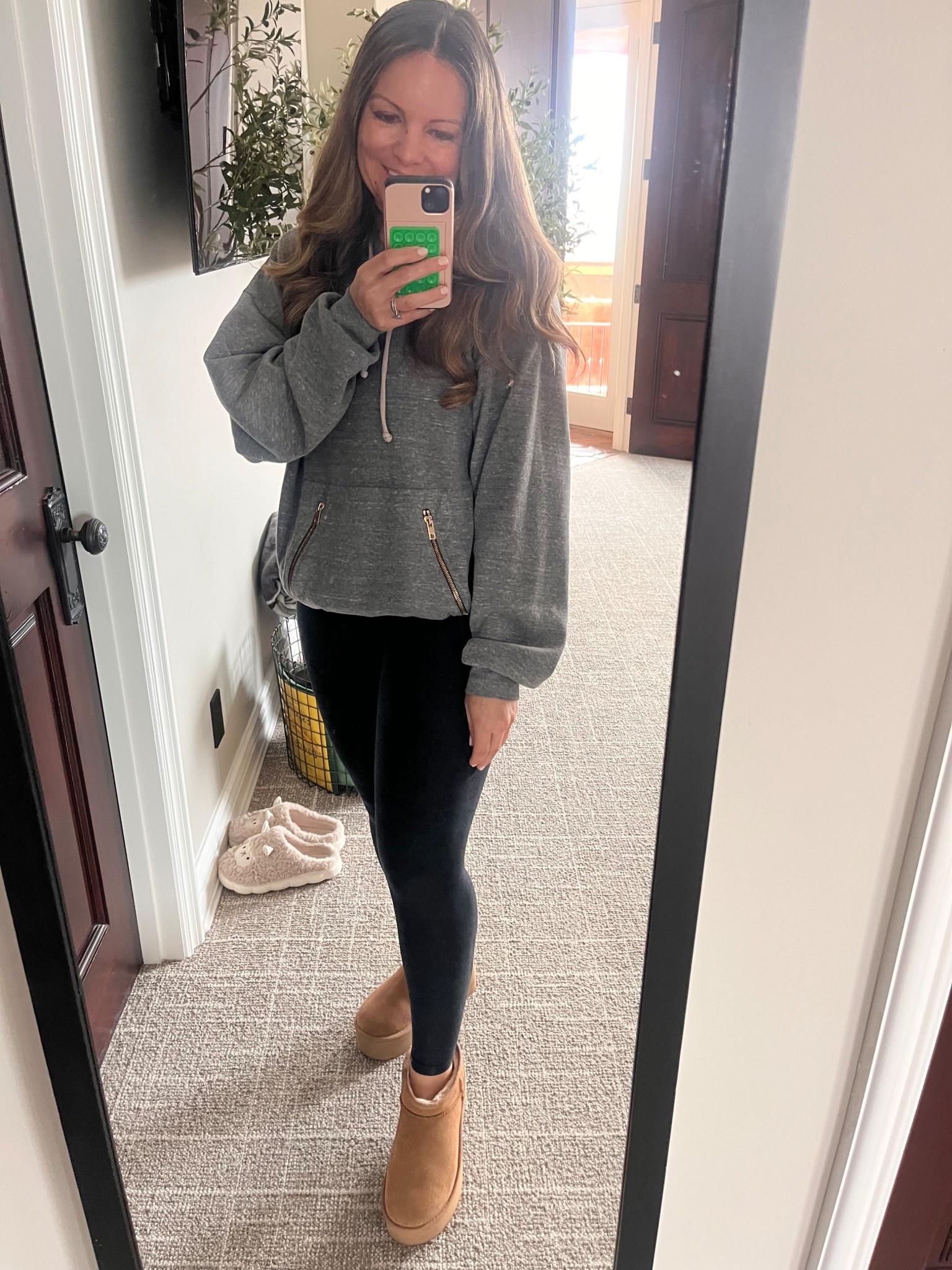 Work from home on a chilly fall day outfit ☺️

#LTKootd #LTKActive #LTKOver40