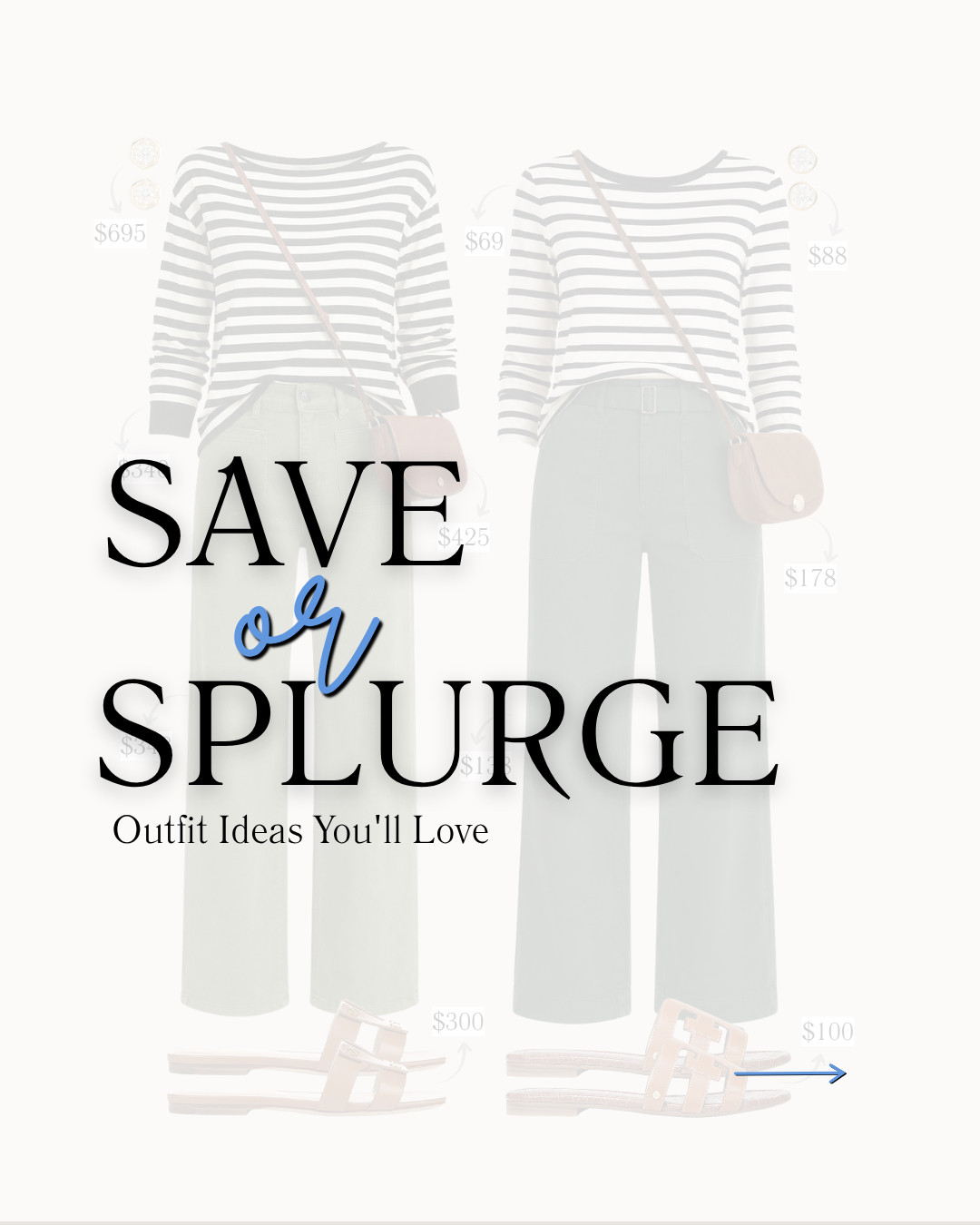 Save or splurge? 👀 I styled five classic outfits with similar pieces at different price points so you can decide where to invest and where to save. Which look is your favorite, the save or the splurge?

👩‍💻 LTK PRO TIPS
❤️ Heart = Support my posts ;-)
🔖 Save = Get sale & restock alerts for the things you love!
📋 Lists = Keep favorites organized (List ideas: Christmas, Birthdays, and Vacations!)
📲 Share = Send lists and products to a friend (or your daughters like me).
💬 Comment = Ask me anything, and I’ll answer. ;-) 

 #LTKootd #LTKSeasonal #LTKOver40