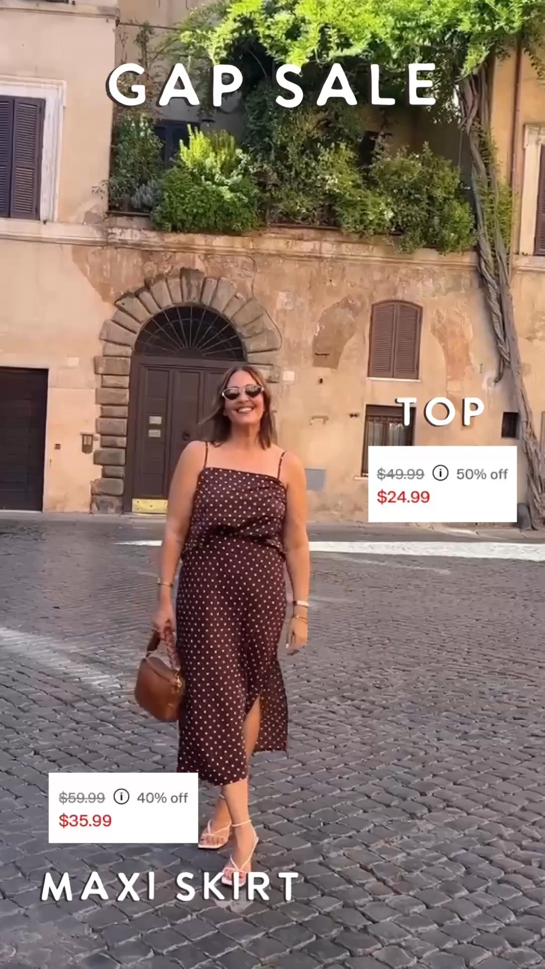 Top and skirt are on sale right now at Gap!! 🤎🔗 #gap #gapsale

#LTKootd #LTKSaleAlert