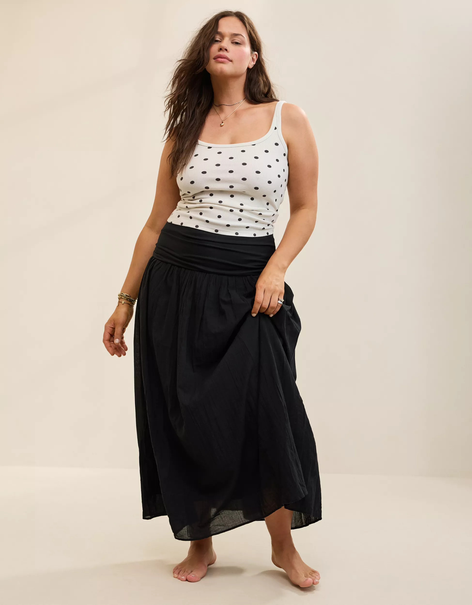 Aerie At The Barre Convertible Maxi Skirt | Aerie