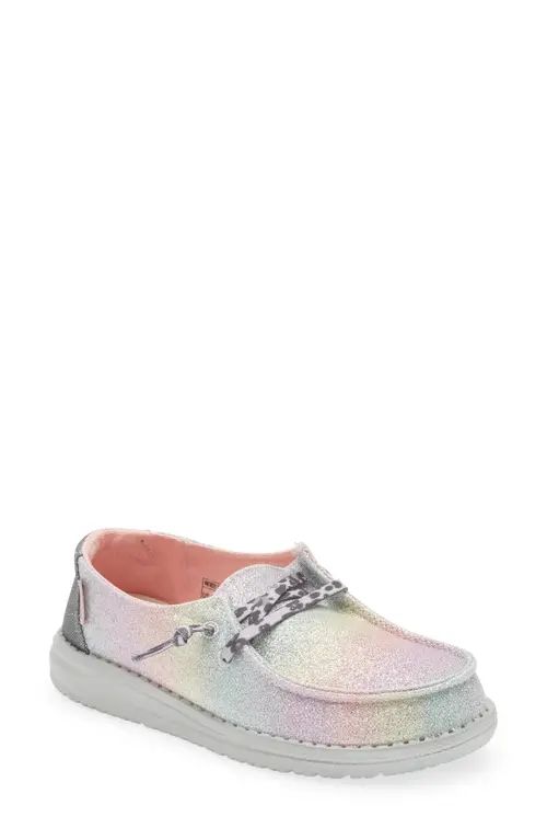 Hey Dude Wendy Moc Toe Sneaker in Sunset at Nordstrom, Size 3 M | Nordstrom