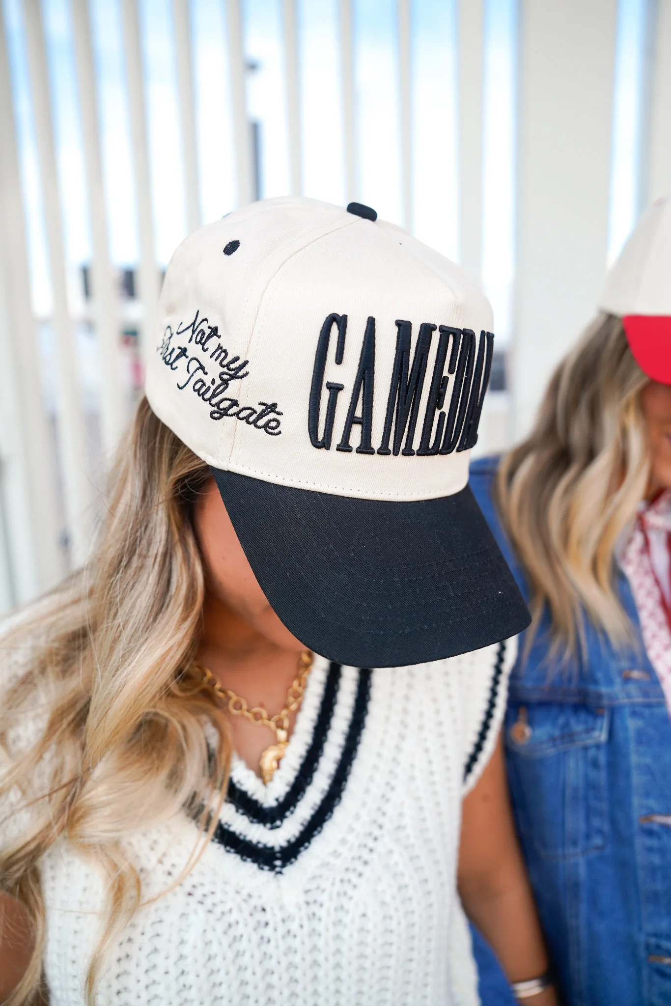 GAMEDAY. - Not My First Tailgate Vintage Trucker Hat | KenzKustomz