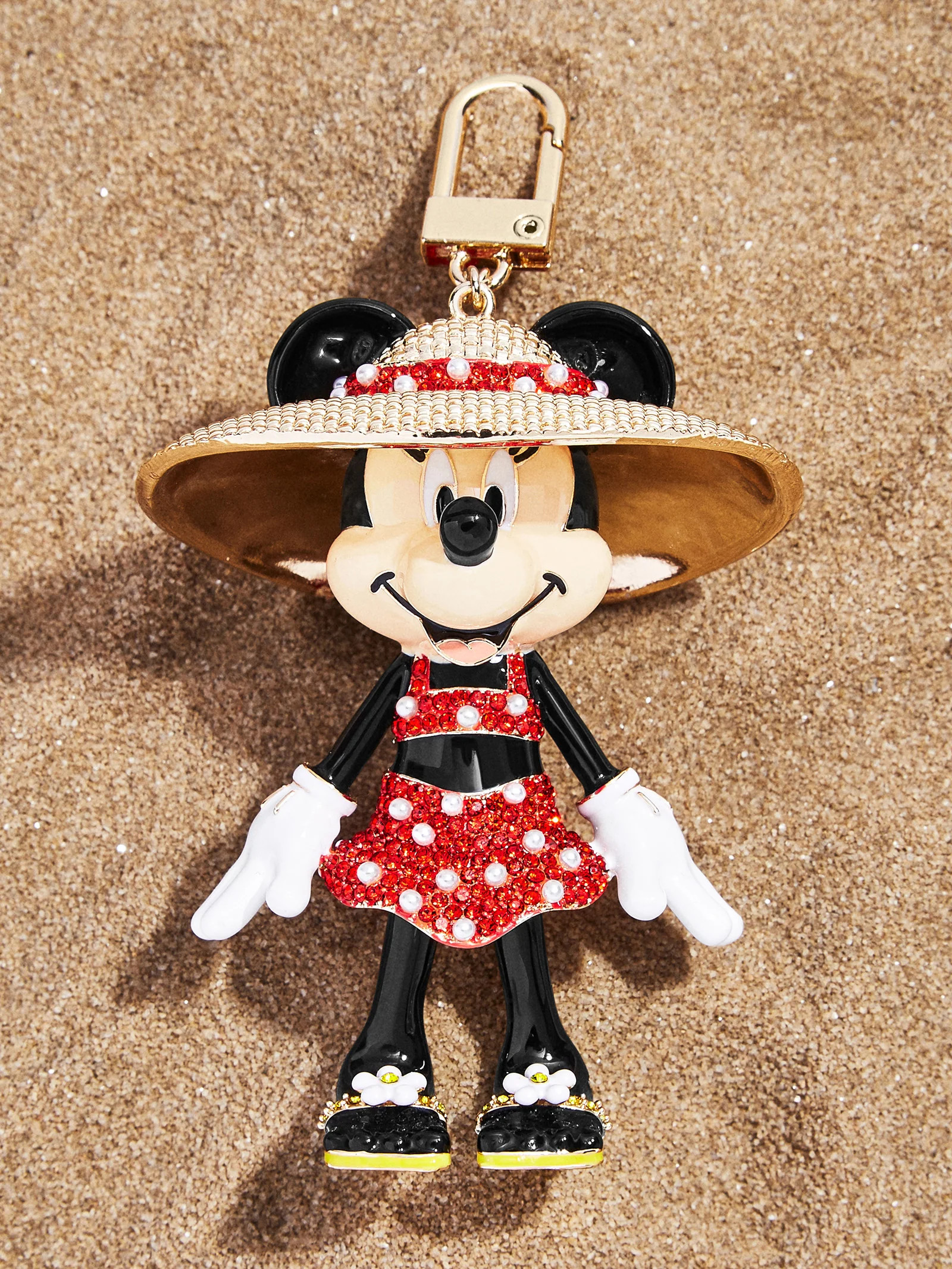 Minnie Mouse disney Bag Charm - Minnie Mouse On Vacation | BaubleBar (US)