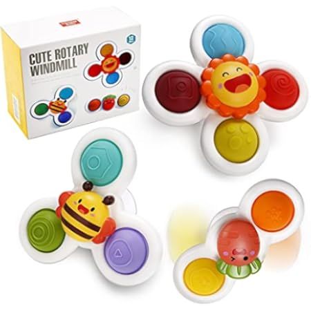 NARRIO Suction Cup Spinning Top Toy - Baby Gifts Idea | Amazon (US)