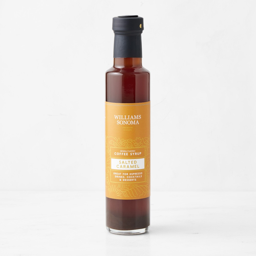 Williams Sonoma Coffee Syrup, Salted Caramel | Williams-Sonoma