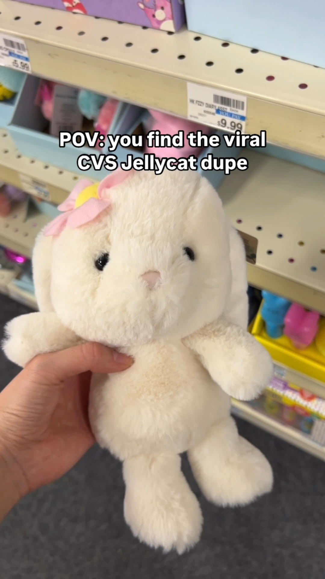 The viral CVS plush bunny/Jellycat look alike!! These are so cute 🥹

#stuffedanimal #cvs #plushie #easter #toy #home #giftguide 

#LTKSeasonal #LTKSpringSale #LTKKids