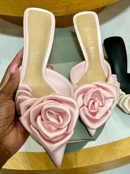 Spring Inspired Shoes
Found these cute mules today. Also available in black, true to size. Tried on a size 10. 

Shoes, Mules, Spring Outfits, Spring Outfit, Wedding Guest Outfit, 

#LTKOver40 #LTKFashion #Shoes #Ootd 

#LTKwedding #LTKSeasonal #LTKshoecrush