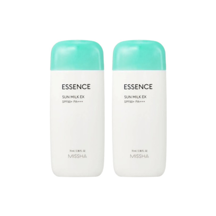 MISSHA - All Around Safe Block Essence Sun Milk EX (SPF50+ PA+++) (2ea) Set | Stylevana