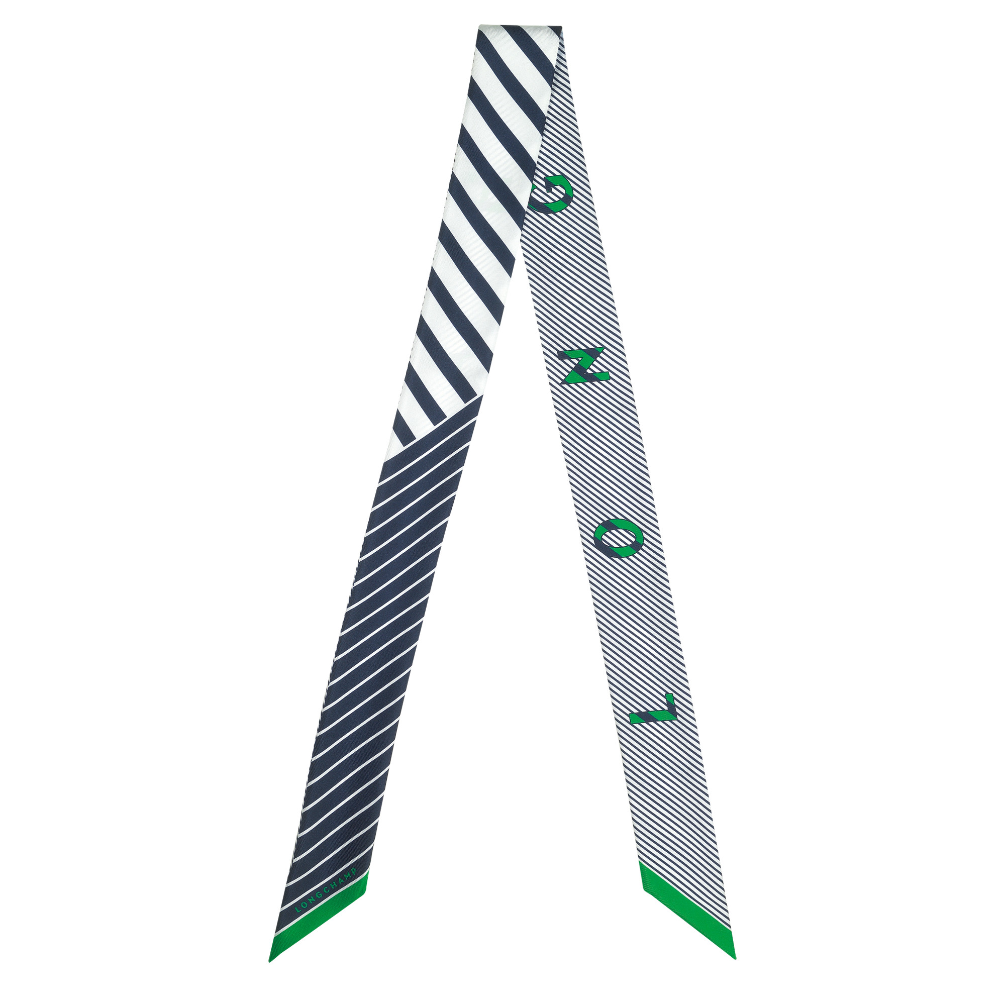 Marinière Longchamp Bandeau Navy/Lawn - OTHER (51023SOIH89) | Longchamp GB | Longchamp