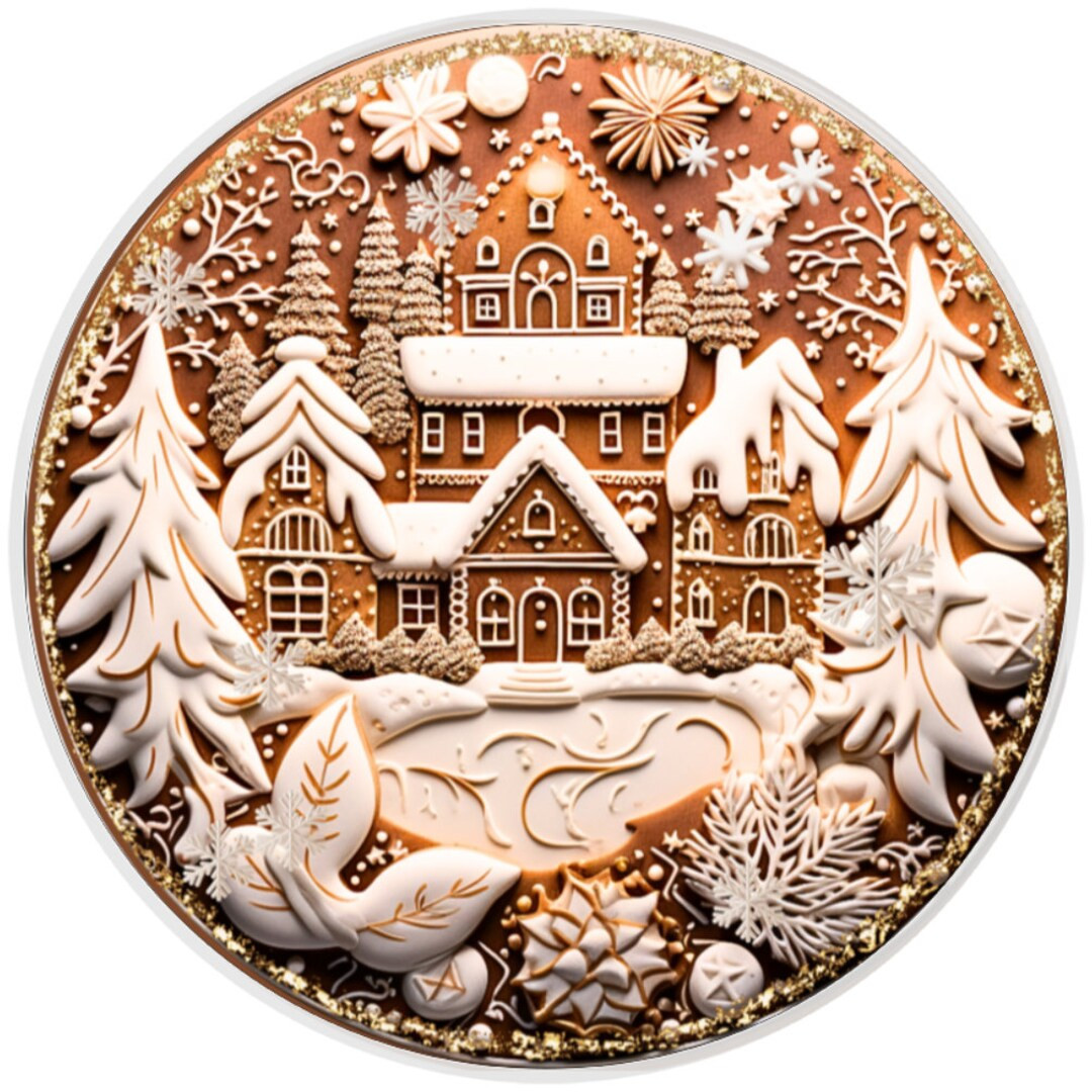 10 Gingerbread House Cookie Christmas Sign Wreath Sign Home - Etsy | Etsy (US)