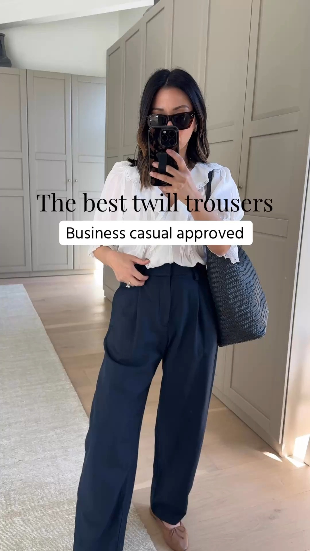 Obsessed with these Madewell drapey twill trousers in the regular length. Currently on sale!

Drapey twill trousers regular size 2
Blaire top size small

Petite style, spring outfits 2026 

#LTKPetite #LTKSeasonal #LTKSaleAlert