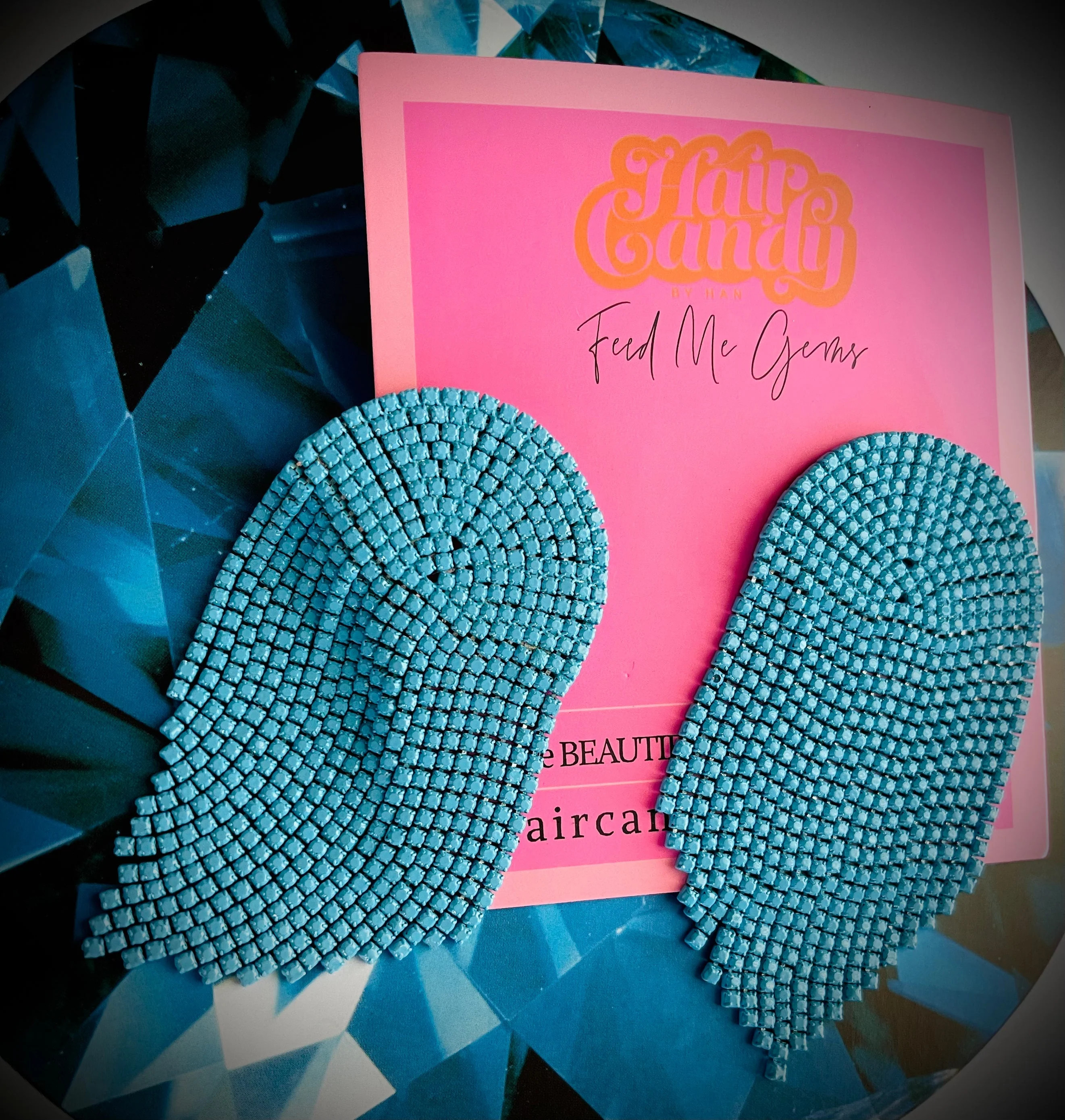 Turquoise Jumbo Short Rainbows | Feed Me Gems