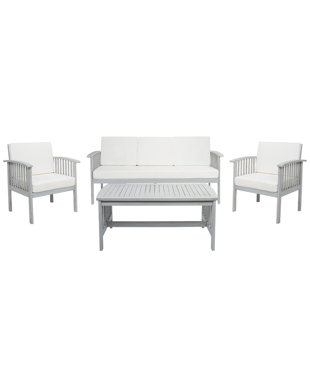 Safavieh Finnick 4pc Outdoor Living Set | Gilt & Gilt City