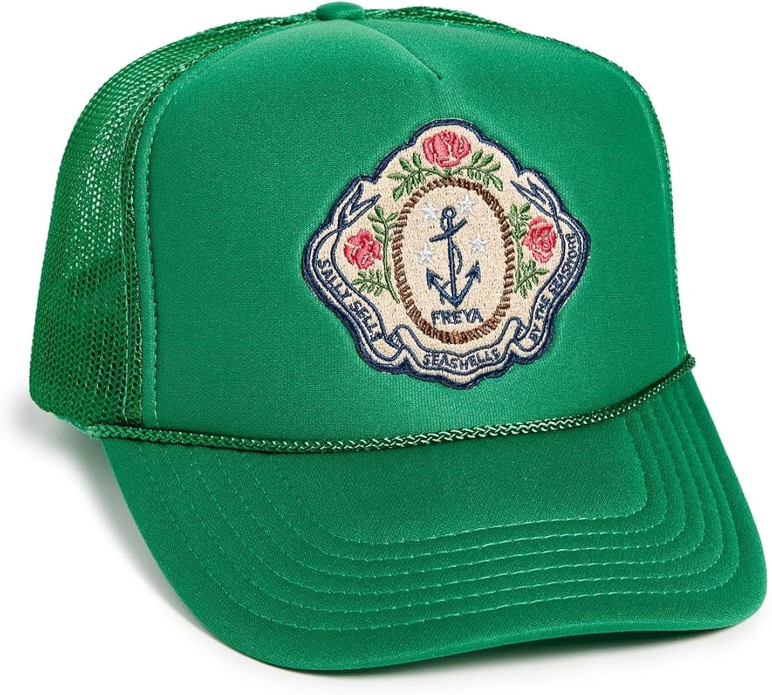 Freya Women's Trucker Hat, Sally Sells Seashells | Amazon (US)