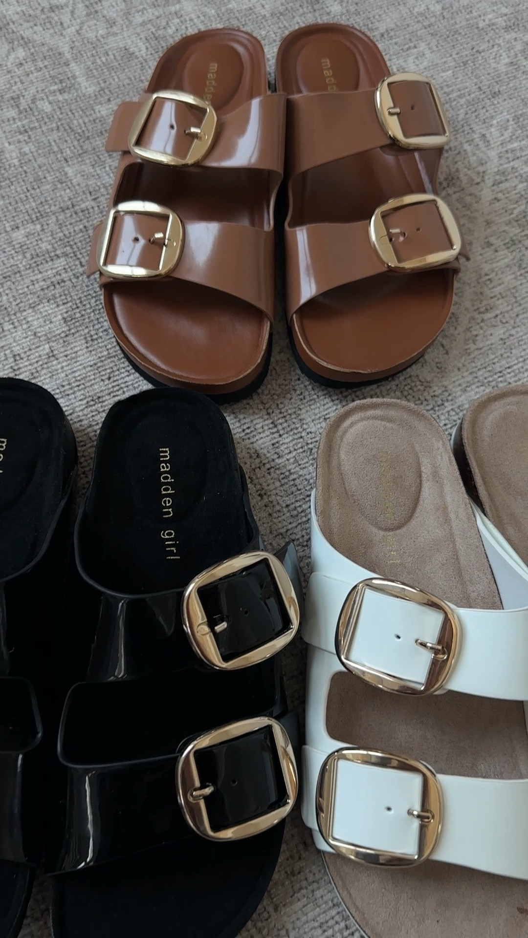 Madden girl store slide sandals