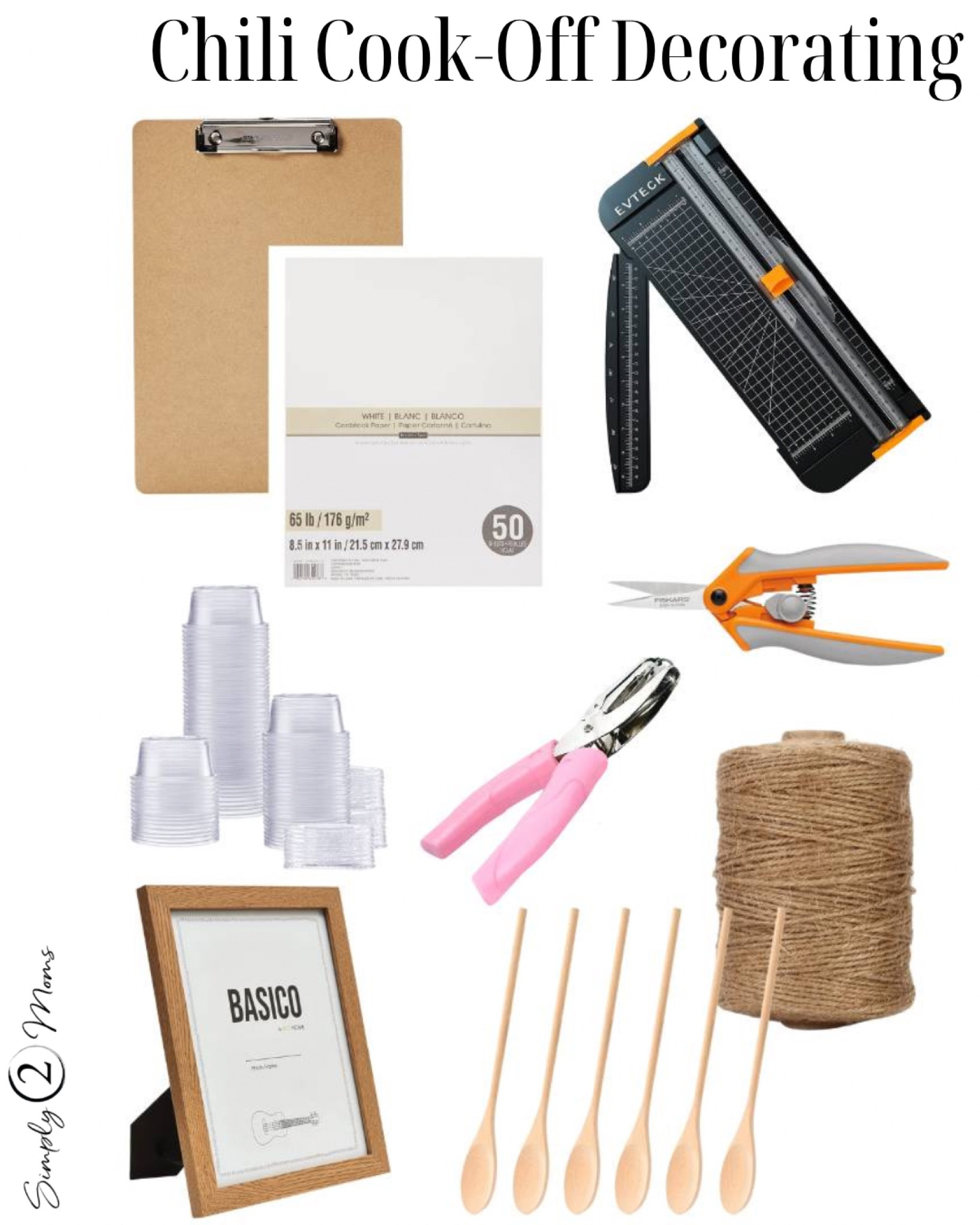 Plan a chili cook-off party with some these easy ideas and decorations. Free printable bundle on the blog to help you throw the best party. These supplies accompany our downloads. #diy #crafts #chilicookoff

#LTKFind #LTKunder50 #LTKhome