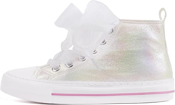 HugRain Toddler Girls Kids Sparkle Fashion Outdoor Walking Sneakers | Amazon (US)