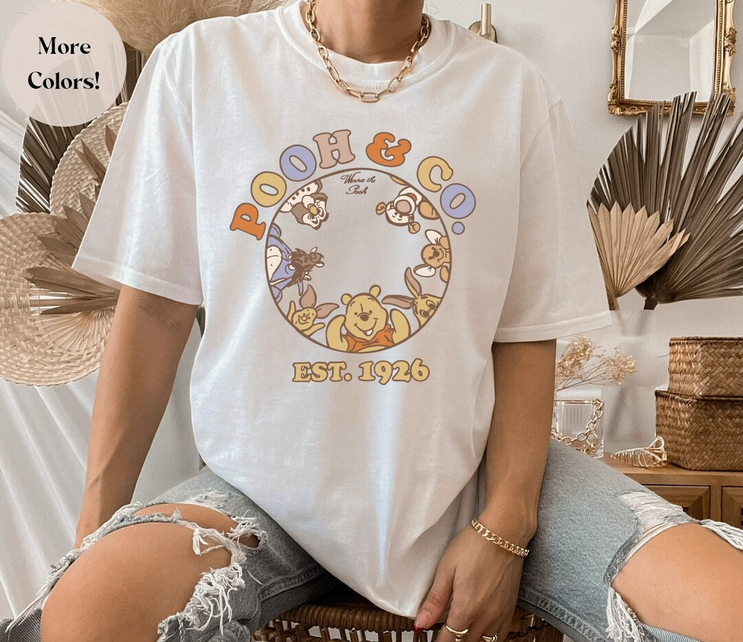 Vintage Pooh & Co EST 1926 Shirt Cute Pooh Bear and Friends - Etsy | Etsy (US)