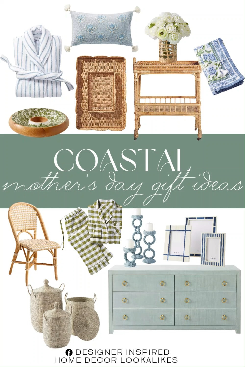 Coastal Mother’s Day Gift Ideas. Beachy Mother’s Day Gifts. Nautical Mother’s Day Presents. Coastal Gifts for Mom. Best Coastal Gifts for Mom 2026. Luxury Coastal Gifts for Mom. Coastal Chic Gifts for Mom. Coastal Home Gifts for Mother’s Day. 

Home more affordable option find copy cat similar look for less budget friendly affordable cheap cheaper beautiful pretty. Clearance sale coupon code discount code promo code luxury lookalike look a like Inspo inspiration inspired by idea ideas Love like these? I share multiple every day in my FB group.
#mothersdaygifts #coastalstyle #beachyvibes #giftideasformom #mothersday2026 #coastalliving #giftguide #momgifts #mothersdayinspo 

 #LTKMothersDay #LTKHome