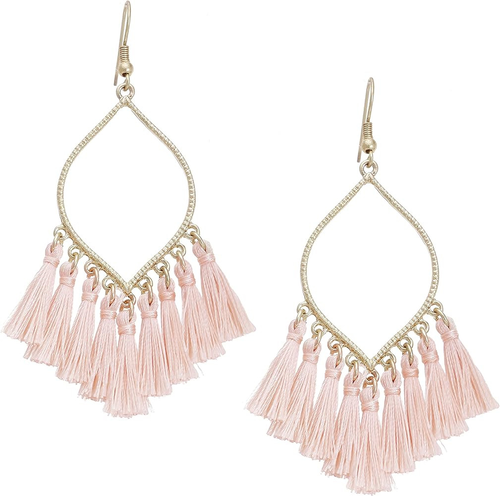 Boho Tassel Drop Earings  | Amazon (US)