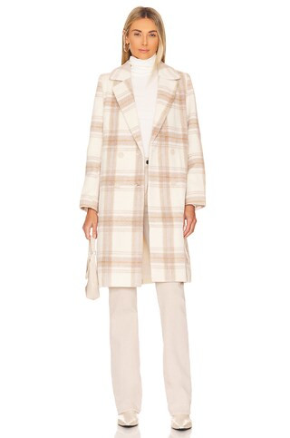 MINKPINK Iris Coat in Cream & Multi from Revolve.com | Revolve Clothing (Global)