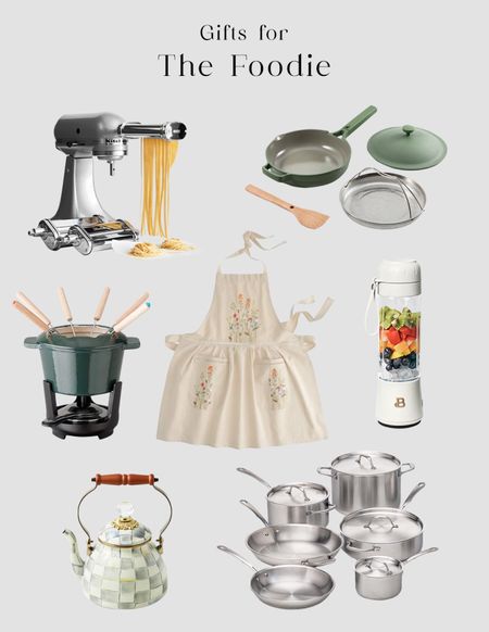 A gift guide for people who love to cook! All the pots, pans, aprons, pasta makers, blenders etc! 

#LTKhome #LTKfamily #LTKGiftGuide