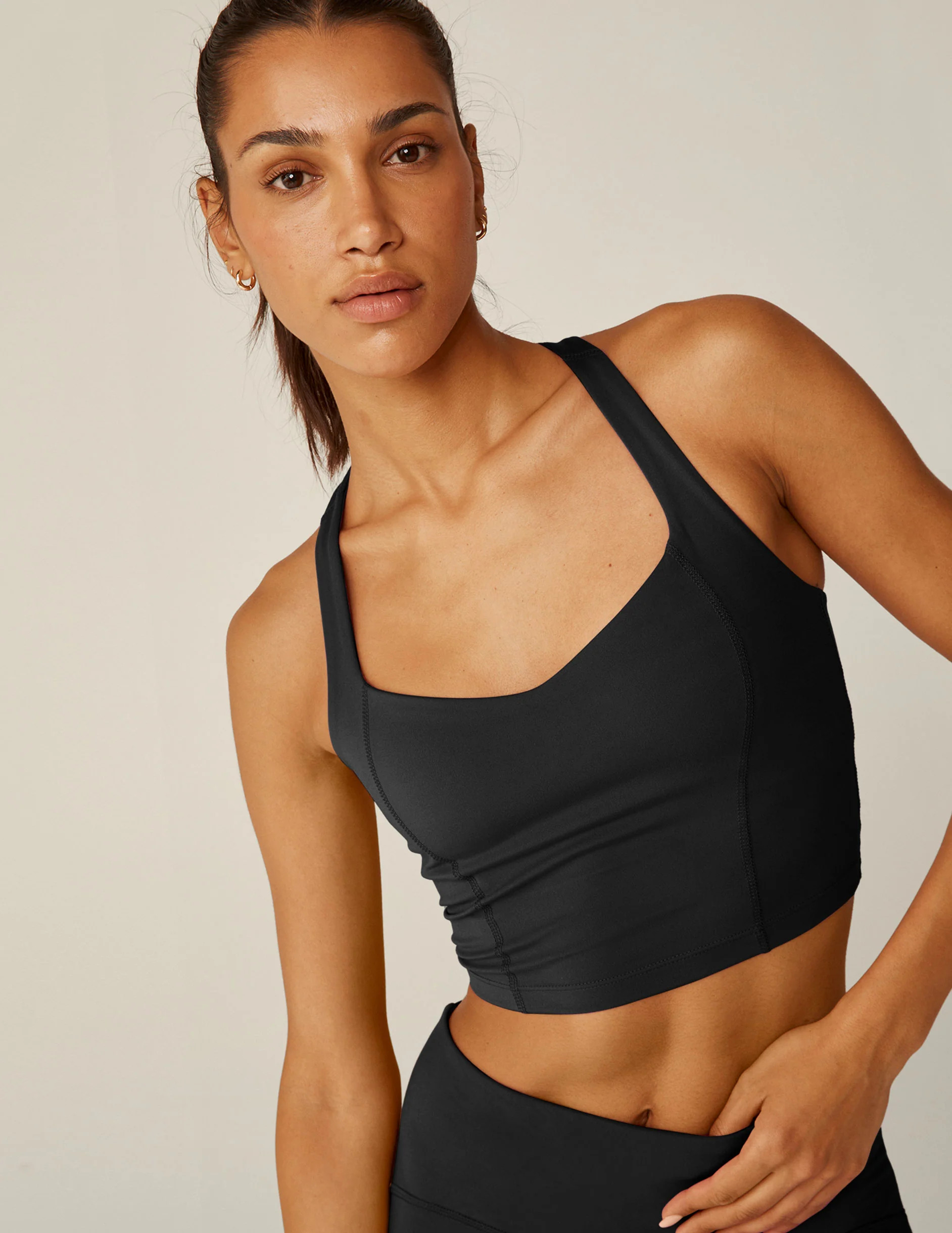 POWERBEYOND™ Intensity Racerback Cropped Tank | Beyond Yoga | Beyond Yoga
