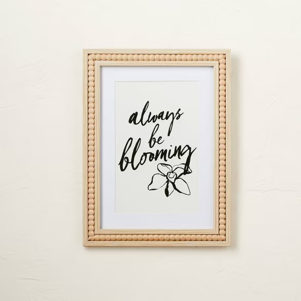 12" x 16" Always Be Blooming Framed Wall Art - Opalhouse™ designed with Jungalow... | Target