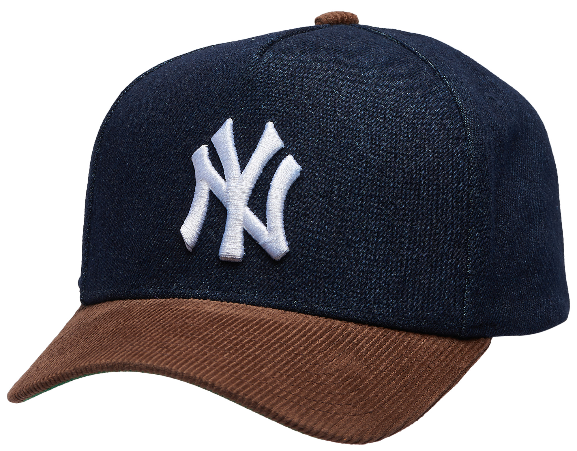 Mitchell & Ness Yankees Denim Cord Pro Pinch Cap | Champs Sports