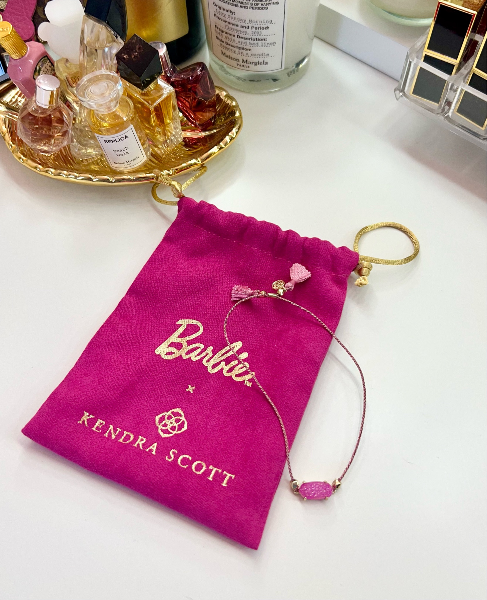 Shop the NEW Barbie x Kendra Scott jewelry collab - It is so cute I want the entire collection! 
*My bracelet is from last year's collab
#kendrascott #barbiexkendrascott #barbie #barbiecollab

#LTKstyletip #LTKFind #LTKunder100
