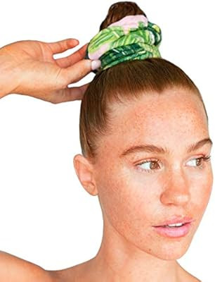 Kitsch Soft Microfiber Towel Scrunchies for Hair, Frizz Free, Heatless Hair Drying Scrunchies, 2 ... | Amazon (US)